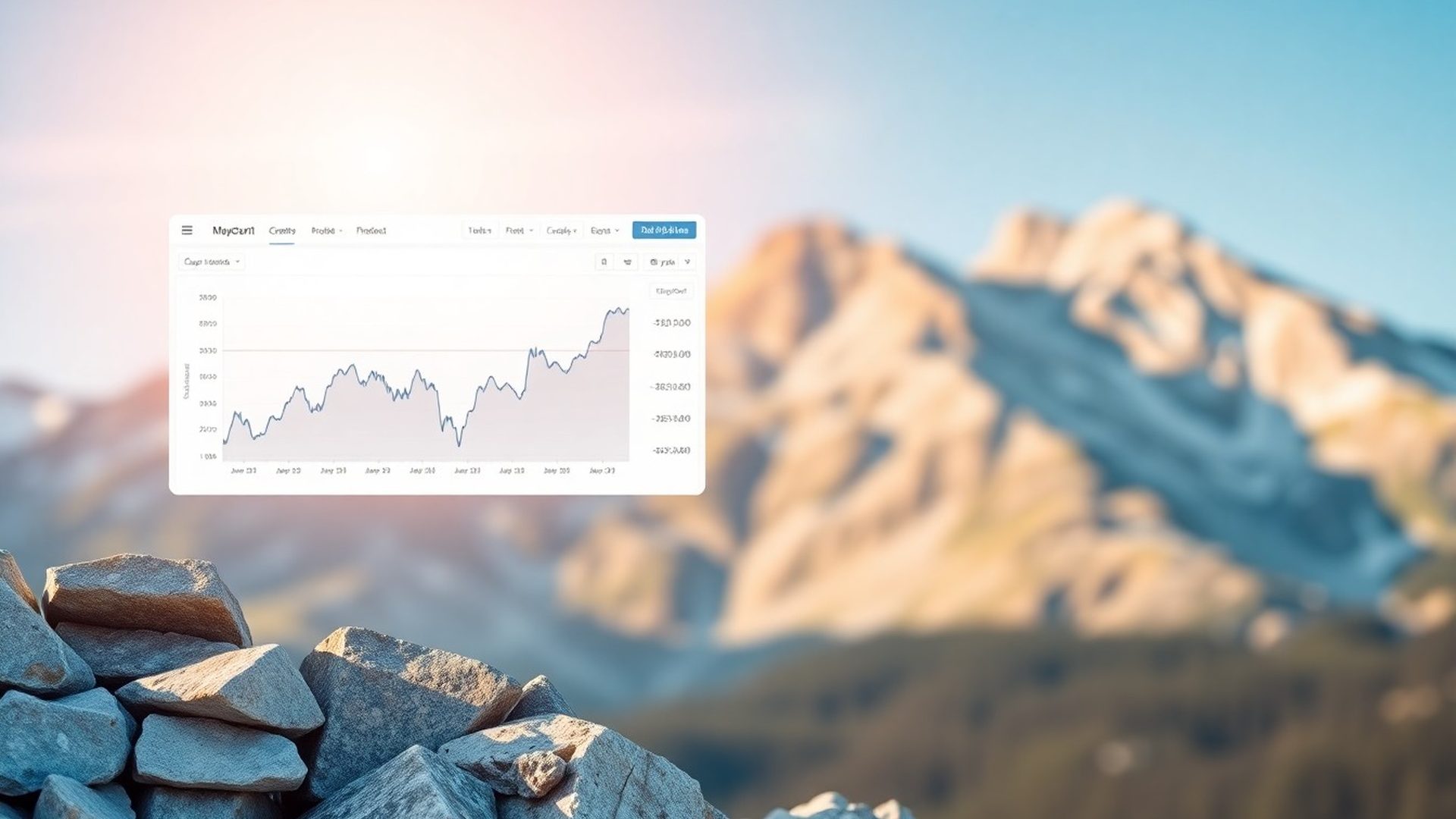 Nadzorna plošča Nov Skupina prikazuje trading grafe in metriki tveganja